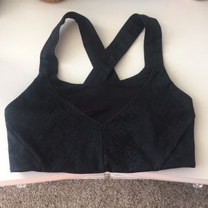 Lululemon black sports bra